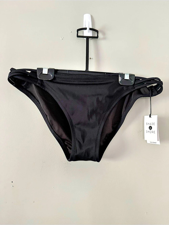 Shade & Shore Other - Shade & Shore Black Bikini Bottom Size Large NWT